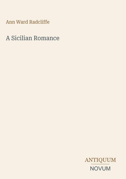 Produktbild: A Sicilian Romance