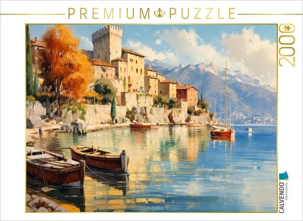 CALVENDO Puzzle Herbstzauber am See | 2000 Teile Lege-Größe 90x67cm Foto-Puzzle für glückliche Stunden, Sonstige von , Calvendo Puzzle, 4066851650821