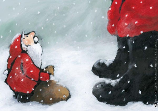 Produktbild: Der kleine Weihnachtsmann. Kamishibai Bildkartenset