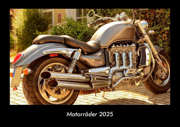 Produktbild: Motorr&auml;der 2025 Fotokalender DIN A3