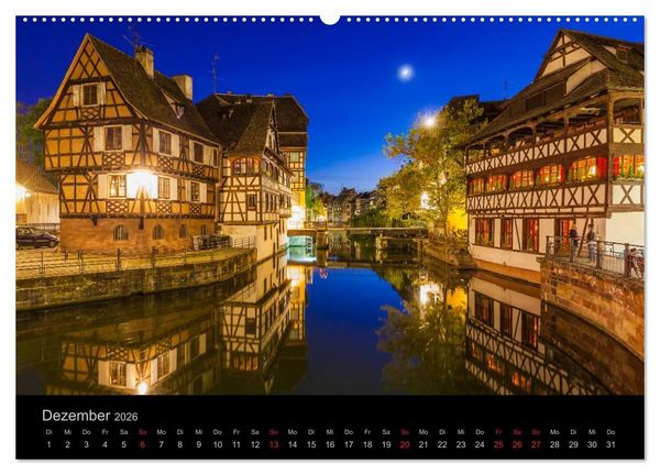 Produktbild: E L S A S S Impressionen (Wandkalender 2026 DIN A2 quer), CALVENDO Monatskalender