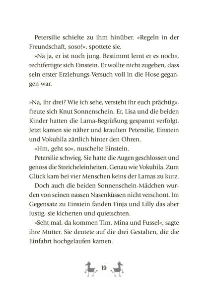 Produktbild: Die Lama-Gang. Mit Herz und Spucke 1: Ein Fall f&uuml;r alle Felle