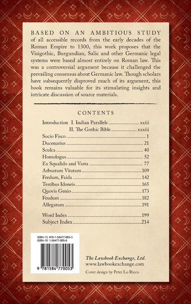 Produktbild: Commentary to the Germanic Laws and Mediaeval Documents [1915]
