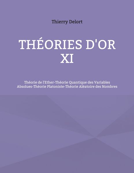 Produktbild: Th&eacute;ories d'or XI