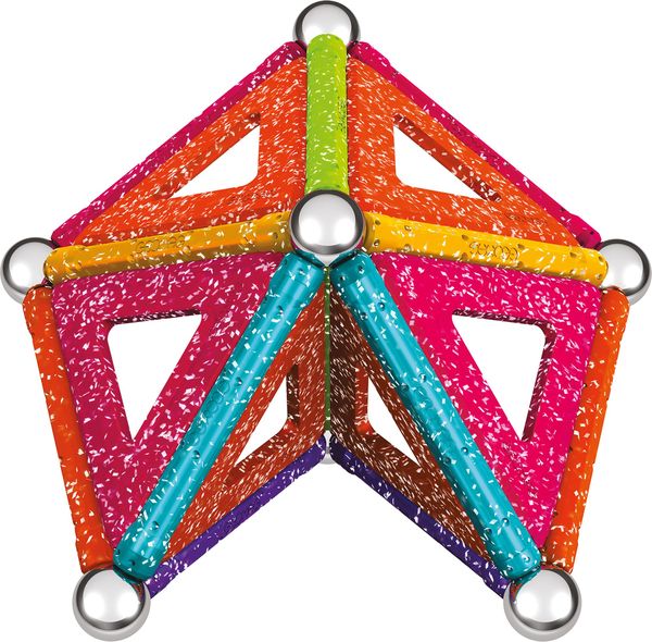 Geomag Glitter Panels Recycled 35pc – ToyologyToys