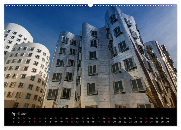Produktbild: D&uuml;sseldorf - Impressionen (Wandkalender 2026 DIN A2 quer), CALVENDO Monatskalender