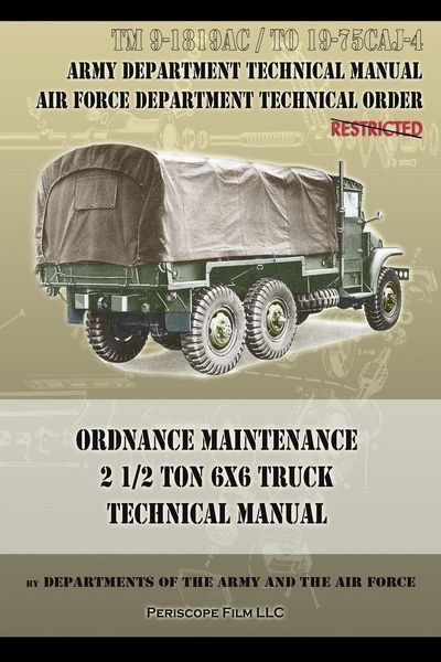 Produktbild: Ordnance Maintenance 2 1/2 Ton 6x6 Truck Technical Manual