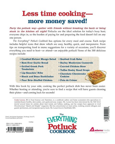 Produktbild: The Everything Potluck Cookbook
