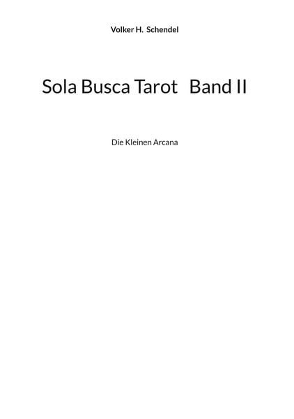 Produktbild: Sola Busca Tarot Band II