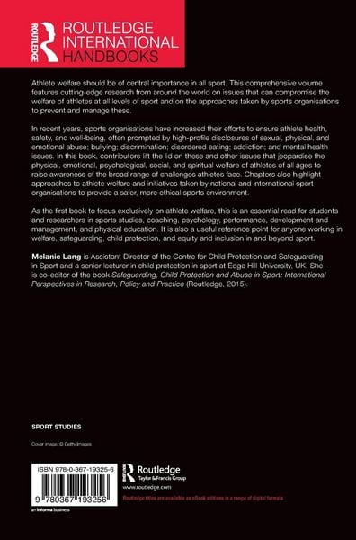 Produktbild: Routledge Handbook of Athlete Welfare