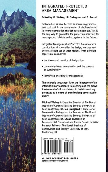 Produktbild: Integrated Protected Area Management