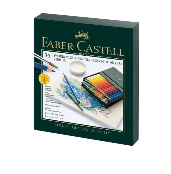 Faber-Castell Aquarellstifte Albrecht Dürer, 36er Set Atelierbox