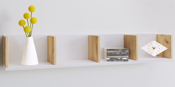 Produktbild: Holz Wandregal H&auml;ngeregal Wandboard Regal Honsa