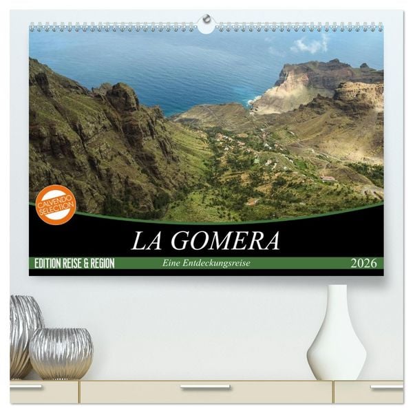Produktbild: La Gomera 2026 - Eine Entdeckungsreise (hochwertiger Premium Wandkalender 2026 DIN A2 quer), Kunstdruck in Hochglanz