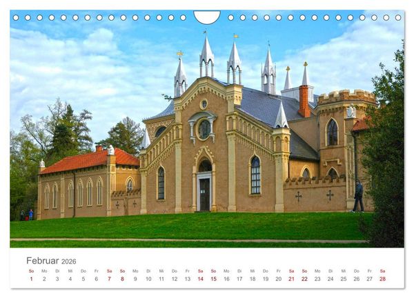 Produktbild: Dessau Design und ein sch&ouml;ner Park (Wandkalender 2026 DIN A4 quer), CALVENDO Monatskalender