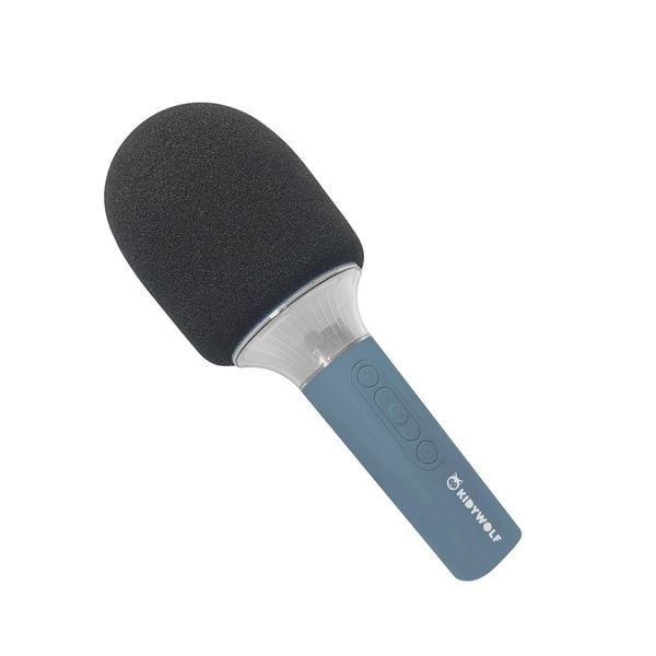 Produktbild: KIDYWOLF - Mikrofon Bluetooth mit Licht blau