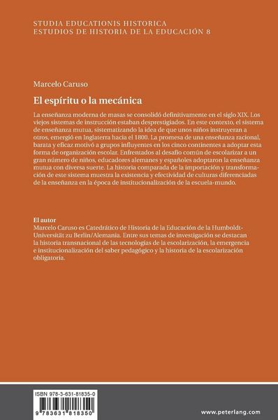 Produktbild: El esp&iacute;ritu o la mec&aacute;nica