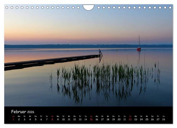 Produktbild: Starnberger See - Silent Moments (Wandkalender 2026 DIN A4 quer), CALVENDO Monatskalender