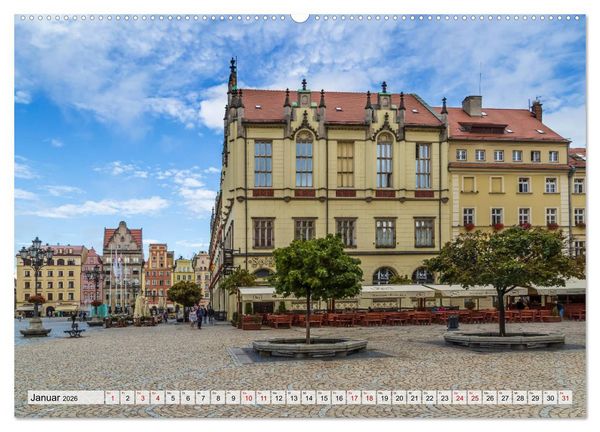 Produktbild: HISTORIE BRESLAU (hochwertiger Premium Wandkalender 2026 DIN A2 quer), Kunstdruck in Hochglanz