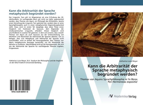 Produktbild: Kann die Arbitrarit&auml;t der Sprache metaphysisch begr&uuml;ndet werden?