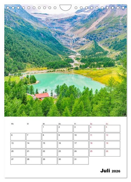 Produktbild: Rh&auml;tische Bahn - aussichtsreiches Bahnerlebnis (Wandkalender 2026 DIN A4 hoch), CALVENDO Monatskalender