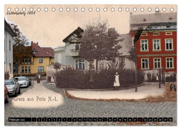 Produktbild: Peitzer Motive alt und neu (Tischkalender 2026 DIN A5 quer), CALVENDO Monatskalender