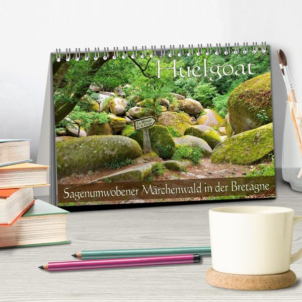 Produktbild: Huelgoat - Sagenumwobener M&auml;rchenwald in der Bretagne (Tischkalender 2026 DIN A5 quer), CALVENDO Monatskalender