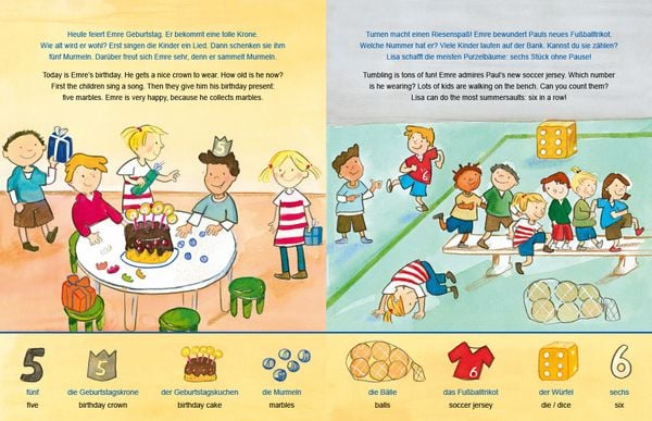 Produktbild: 1, 2, 3 im Kindergarten (Deutsch-Englisch)