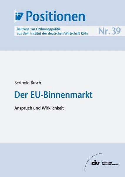 Produktbild: Der EU-Binnenmarkt