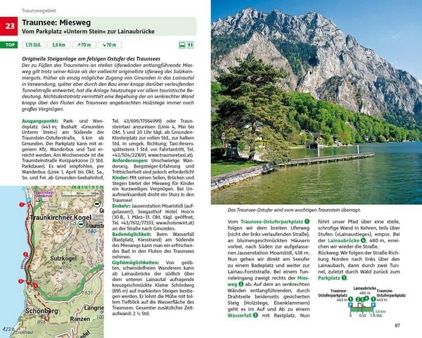 Produktbild: ROTHER Wanderbuch Wandern am Wasser Salzkammergut