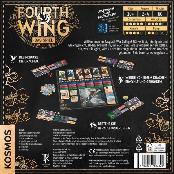 Produktbild: Fourth Wing - Das Spiel: Die Wahl der Drachen