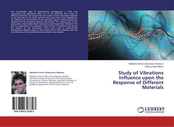 Produktbild: Study of Vibrations Influence upon the Response of Different Materials