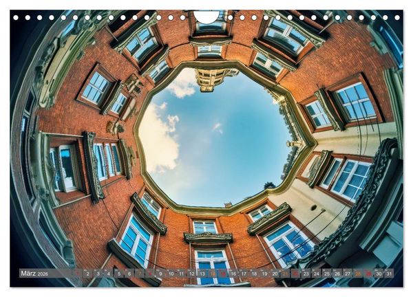 Produktbild: Fisheye Fotografie (Wandkalender 2026 DIN A4 quer), CALVENDO Monatskalender