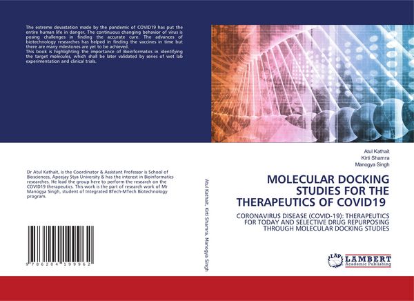 Produktbild: Molecular Docking Studies For The Therapeutics Of Covid19