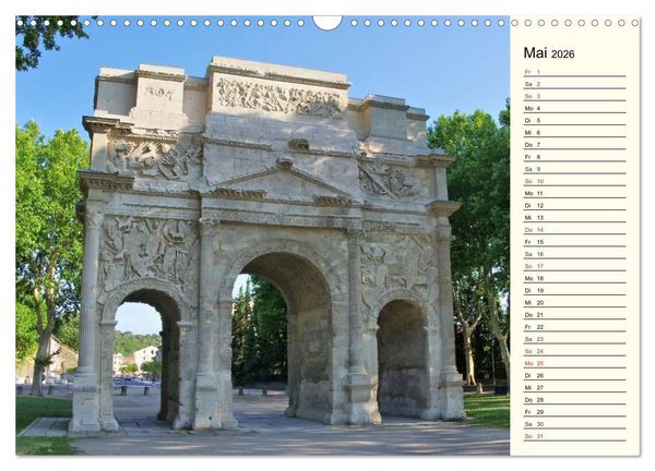 Produktbild: R&ouml;mische Bauwerke in Europa (Wandkalender 2026 DIN A3 quer), CALVENDO Monatskalender