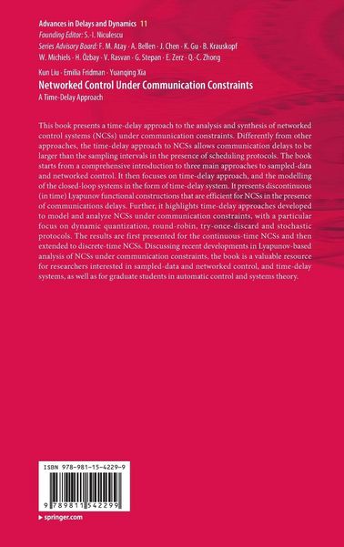 Produktbild: Networked Control Under Communication Constraints