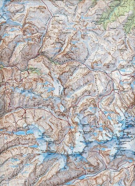 Produktbild: DAV Alpenvereinskarte 0/3A Cordillera Blanca Nordteil 1 : 100 000