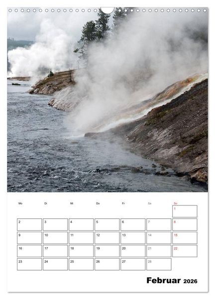 Produktbild: Yellowstone und Grand Tetons Nationalparks (Wandkalender 2026 DIN A3 hoch), CALVENDO Monatskalender