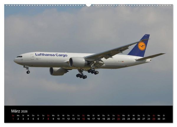 Produktbild: Luftfracht-Cargo (Wandkalender 2026 DIN A2 quer), CALVENDO Monatskalender
