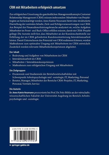 Produktbild: CRM mit Mitarbeitern erfolgreich umsetzen
