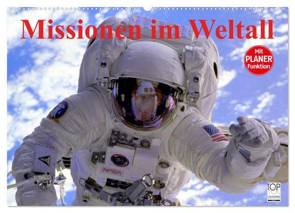 Produktbild: Missionen im Weltall (Wandkalender 2026 DIN A2 quer), CALVENDO Monatskalender
