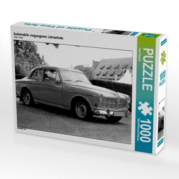 CALVENDO Puzzle Automobile vergangener Jahrzehnte | 1000 Teile Lege-Größe 64x48cm Foto-Puzzle für glückliche Stunden