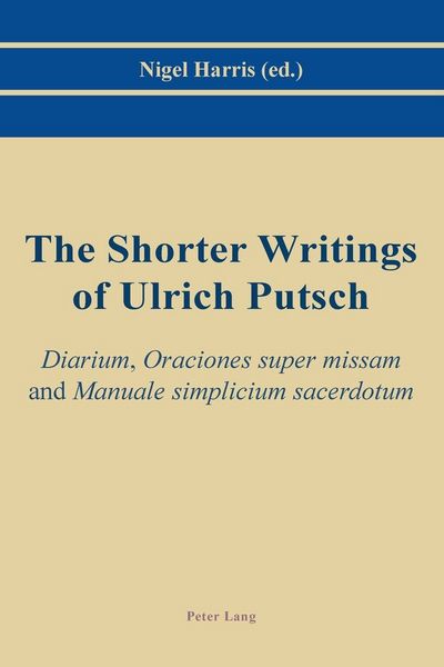 Produktbild: The Shorter Writings of Ulrich Putsch