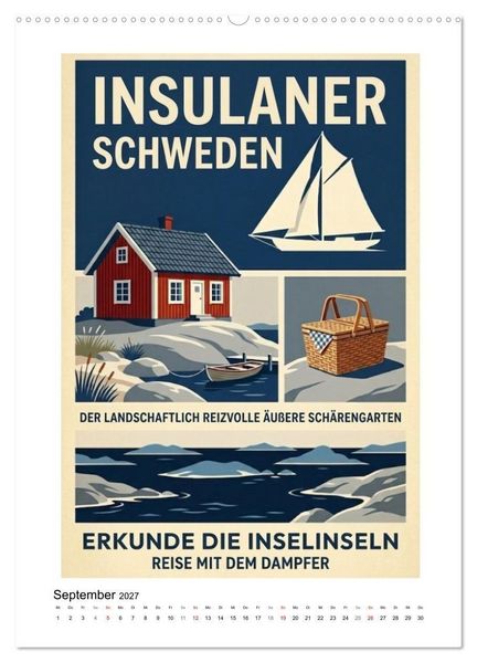 Produktbild: Sehnsucht Skandinavien &ndash; Die Mid-Century Collection (Wandkalender 2027 DIN A2 hoch), CALVENDO Monatskalender