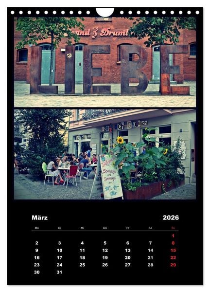 Produktbild: BERLIN / vertikal (Wandkalender 2026 DIN A4 hoch), CALVENDO Monatskalender