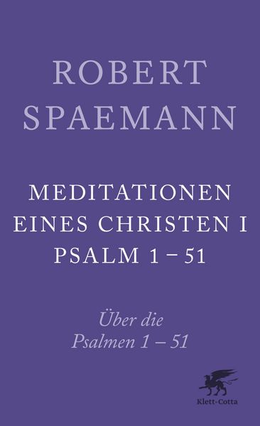 Produktbild: Meditationen eines Christen I