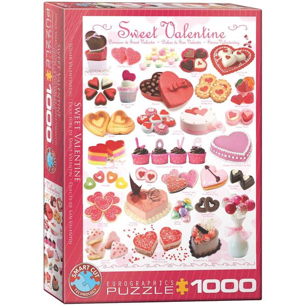 Eurographics 6000-0431 - Süsser Valentinstag, Puzzle, 1.000 Teile