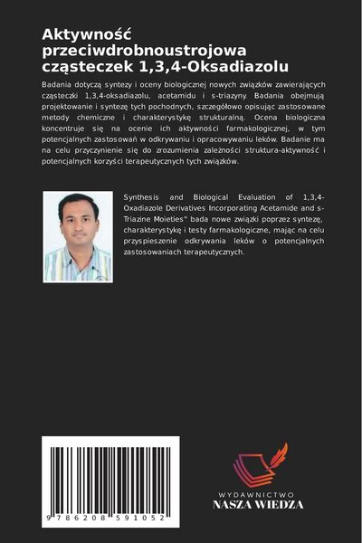 Produktbild: Aktywno&iquest;&iquest; przeciwdrobnoustrojowa cz&iquest;steczek 1,3,4-Oksadiazolu