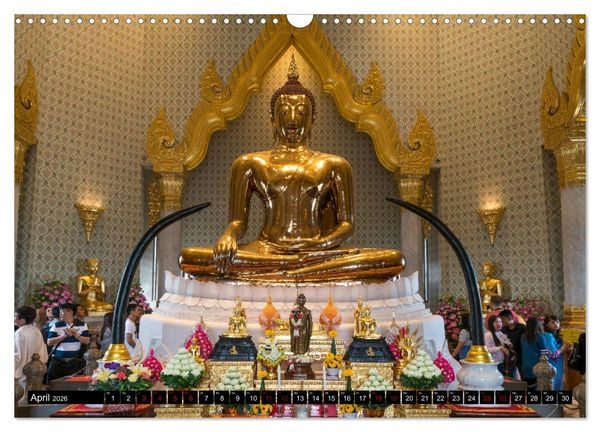 Produktbild: Bangkok - Thailand (Wandkalender 2026 DIN A3 quer), CALVENDO Monatskalender