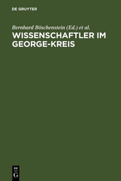 Produktbild: Wissenschaftler im George-Kreis